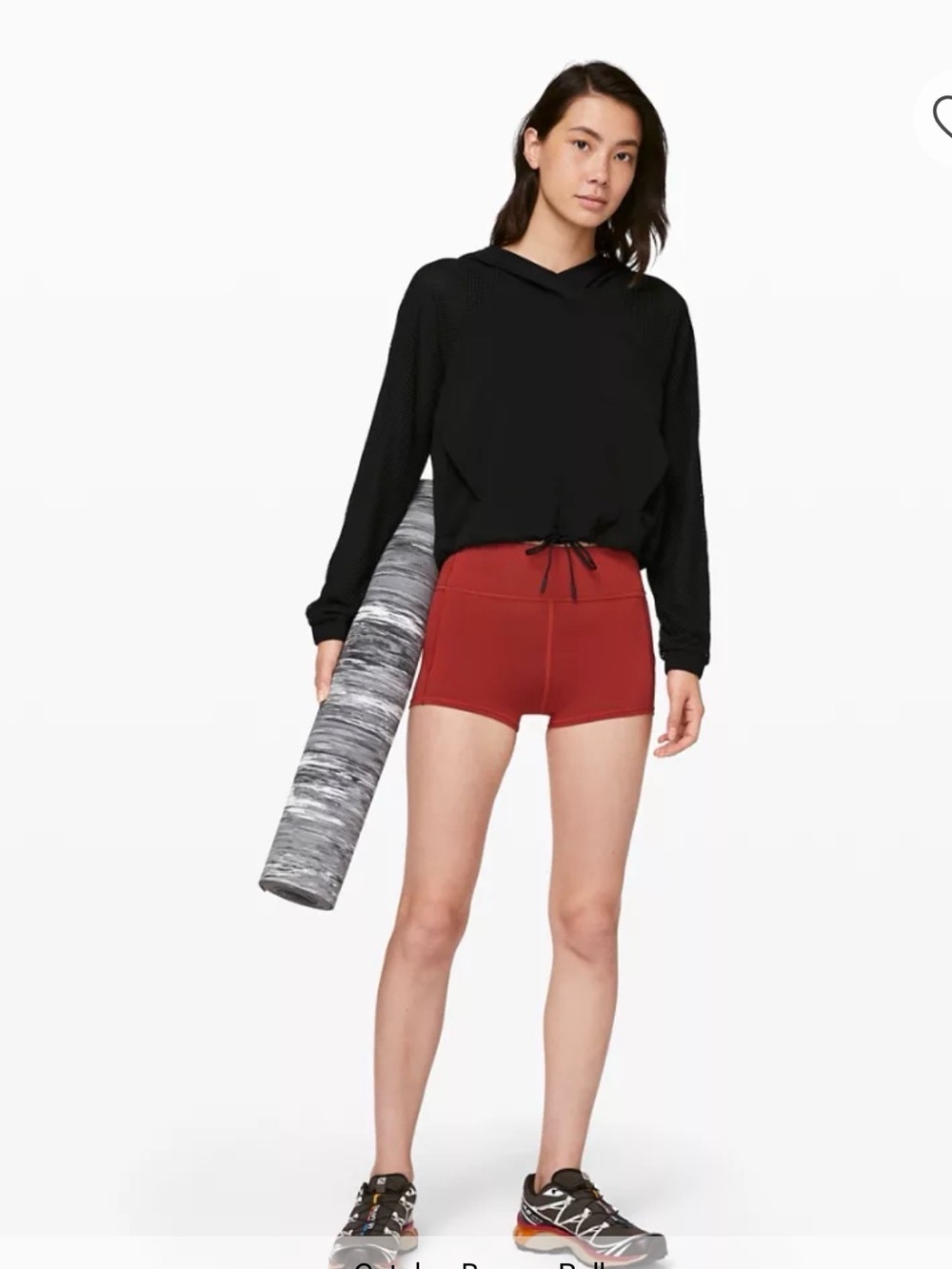 Lululemon catch a breeze pullover in black
